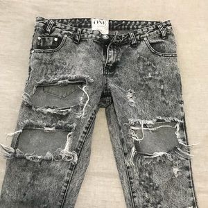 One Teaspoon Trashed Freebirds size 29